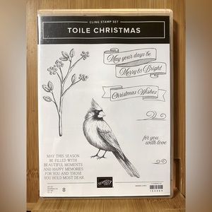 Stampin Up! TOILE CHRISTMAS stamp set and dies